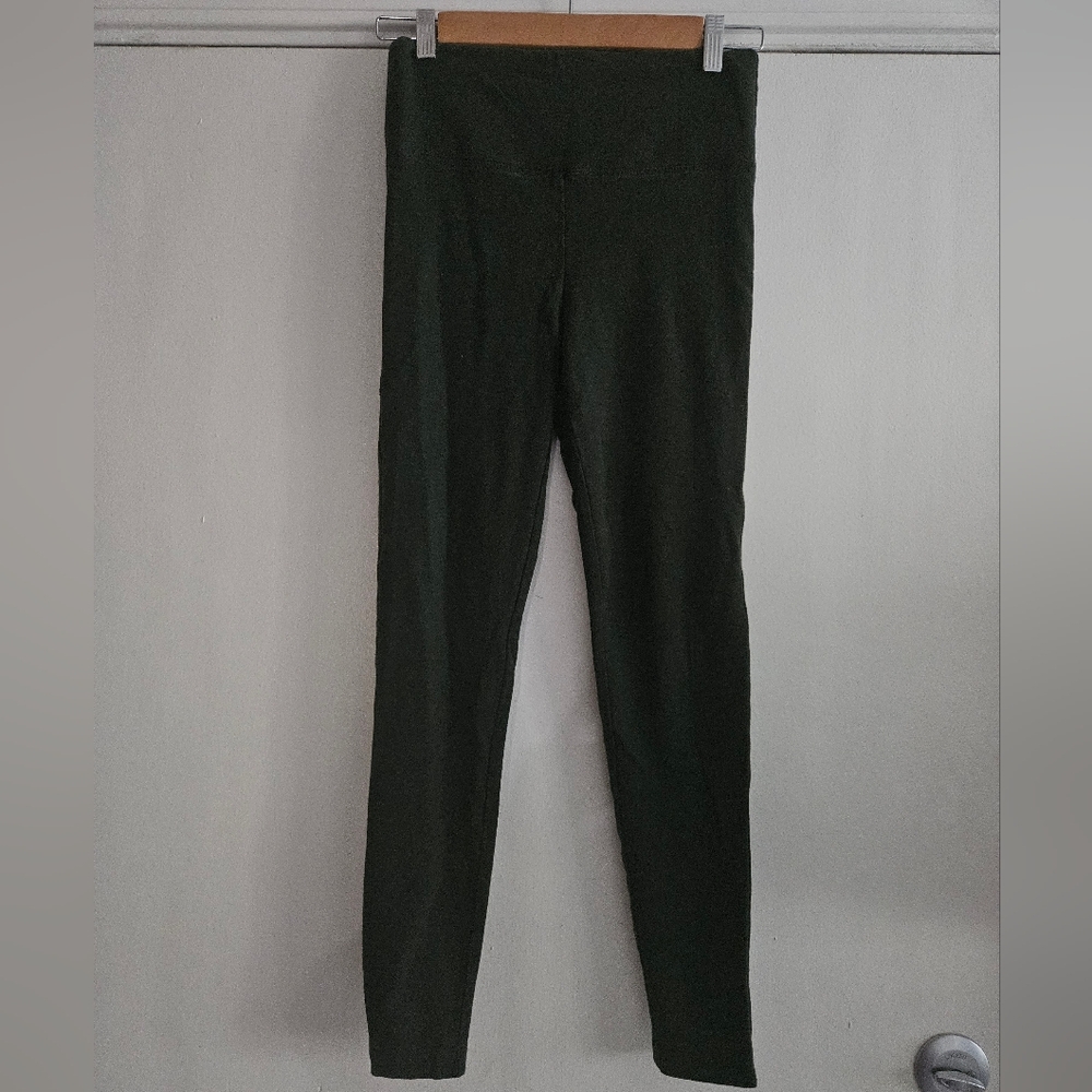 Max & Mia Women's Charcoal Grey Cotton Blend Leggings Size Small